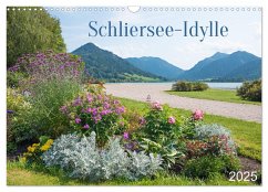 Schliersee-Idylle (Wandkalender 2025 DIN A3 quer), CALVENDO Monatskalender