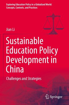 Sustainable Education Policy Development in China - Li, Jian
