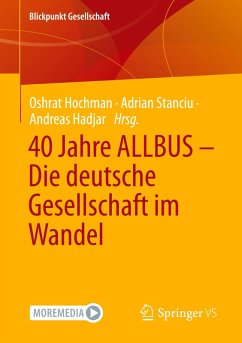 Cover 40 Jahre ALLBUS - Die deutsche Gesellschaft im Wandel