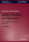 Validity, Reliability, and Significance