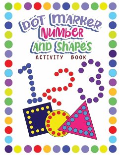 Dot Markers Activity Book Numbers and Shapes - Wutigerr