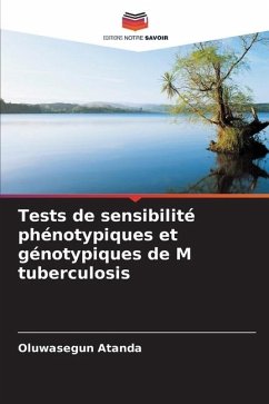 Tests de sensibilité phénotypiques et génotypiques de M tuberculosis - Atanda, Oluwasegun