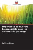 Importance du fluorure bioaccessible pour les animaux de pâturage