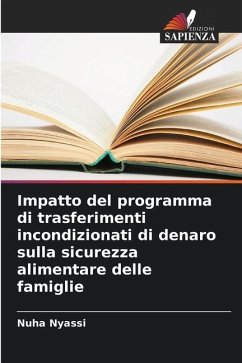 Impatto del programma di trasferimenti incondizionati di denaro sulla sicurezza alimentare delle famiglie - Nyassi, Nuha