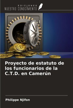 Cover Proyecto de estatuto de los funcionarios de la C.T.D. en Camerún