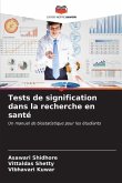 Tests de signification dans la recherche en santé