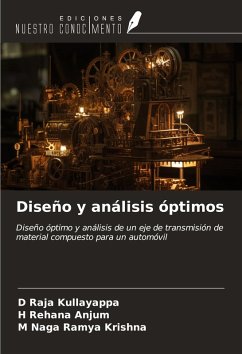 Cover Diseño y análisis óptimos