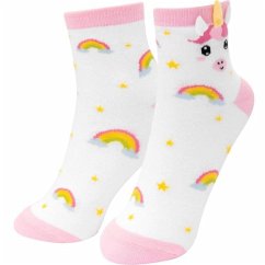 Cover Socken Accessoire Motiv Einhorn