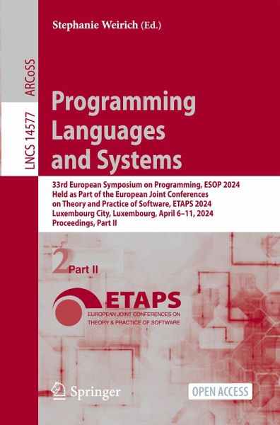 Programming Languages and Systems Programming Languages and Systems