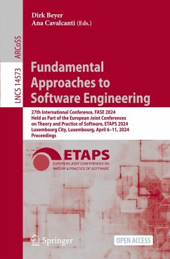 Fundamental Approaches to Software Engineering