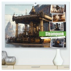 Steampunk Maschinen der Straße (hochwertiger Premium Wandkalender 2025 DIN A2 quer), Kunstdruck in Hochglanz