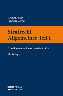Strafrecht Allgemeiner Teil I - Fuchs, Helmut;Zerbes, Ingeborg