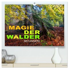 Magie der Wälder Britanniens (hochwertiger Premium Wandkalender 2025 DIN A2 quer), Kunstdruck in Hochglanz - Calvendo;Kuczinski, Rainer
