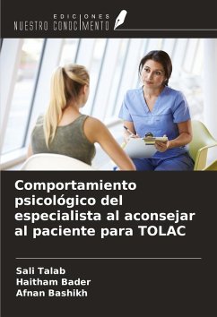 Cover Comportamiento psicológico del especialista al aconsejar al paciente para TOLAC