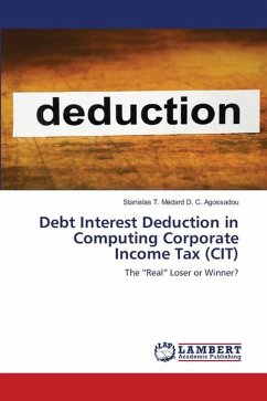 Debt Interest Deduction in Computing Corporate Income Tax (CIT) - Agossadou, Stanislas T. Médard D. C.