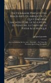 Dictionnaire Portatif Des Beaux-arts Ou Abregé De Ce Qui Concerne L'architecture, Le Sculpture, Le Peinture, Le Gravure, Le Poésie & Le Musique