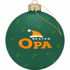 Weihnachtskugel Motiv Opa