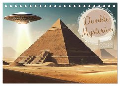 Dunkle Mysterien (Tischkalender 2025 DIN A5 quer), CALVENDO Monatskalender