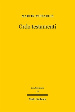 Ordo testamenti - Avenarius, Martin