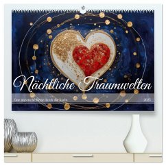 Nächtliche Traumwelten (hochwertiger Premium Wandkalender 2025 DIN A2 quer), Kunstdruck in Hochglanz - Calvendo;Casu, Lino