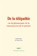 De la télépathie (eBook, ePUB) - Bild 1