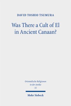 Was There a Cult of El in Ancient Canaan? - Tsumura, David Toshio