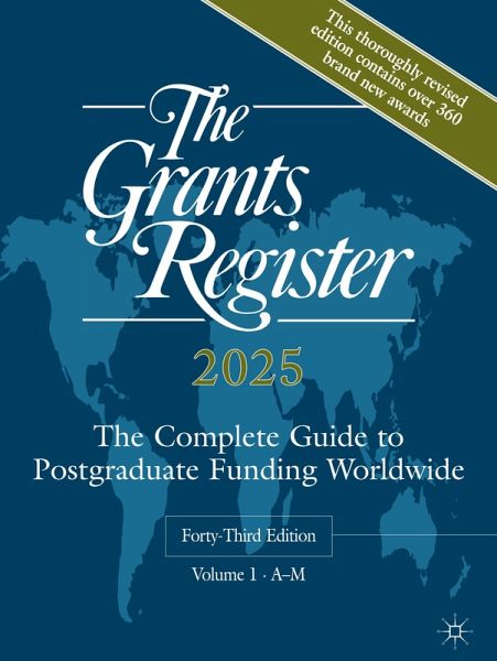 The Grants Register 2025 The Grants Register 2025