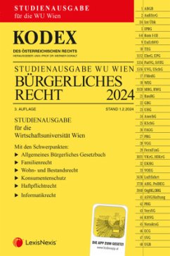 KODEX Bürgerliches Recht für die WU 2024 - inkl. App