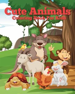 Cute Animals Coloring Book For Kids - McMihaela, Sara