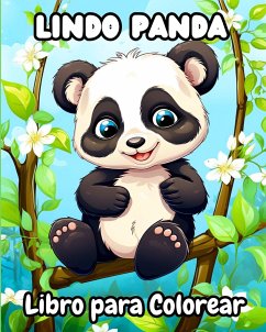 Lindo Panda Libro para Colorear - Caleb, Sophia