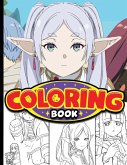 Frieren Beyond Journey's End Coloring book for kids and Teens Frieren Beyond Journey's End Coloring book for kids and Teens