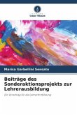 Beiträge des Sonderaktionsprojekts zur Lehrerausbildung