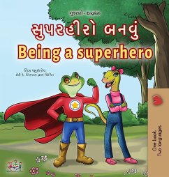 Being a Superhero (Gujarati English Bilingual Children's Book) - Shmuilov, Liz; Books, Kidkiddos