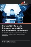 Competitività delle imprese: concetti e determinanti selezionati