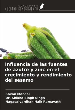 Cover Influencia de las fuentes de azufre y zinc en el crecimiento y rendimiento del sésamo