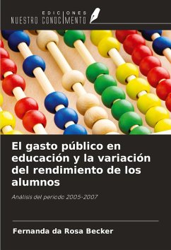 Cover El gasto público en educación y la variación del rendimiento de los alumnos