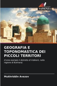 GEOGRAFIA E TOPONOMASTICA DEI PICCOLI TERRITORI - Avezov, Mukhriddin