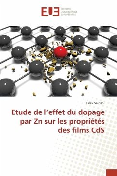 Etude de l¿effet du dopage par Zn sur les propriétés des films CdS - Saidani, Tarek