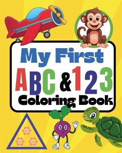 My first ABC and 123 Coloring Book - McMihaela, Sara