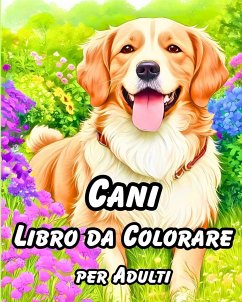 Libro da Colorare per Adulti sui Cani - Helle, Luna B.