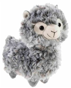 Cover Heunec 324251 - Lama stehend grau, Plüschtier, 18cm