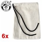 Corvus A750328 - Kids at work, Säckchen 6 Stück, Baumwolle 11x15cm Corvus A750328 - Kids at work, Säckchen 6 Stück, Baumwolle 11x15cm