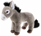 Heunec 286672 - Misanimo Esel stehend, Plüschtier, 20cm