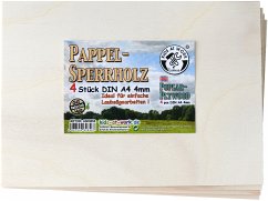 Corvus A600856 - Kids-at-work, Pappel-Sperrholz DIN A4 4er-Set, Laubsägezubehör Cover Corvus A600856 - Kids-at-work, Pappel-Sperrholz DIN A4 4er-Set, Laubsägezubehör