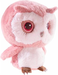 Cover Heunec 325067 - Eule, Plüsch, 27 cm, rosa, Tierfigur, Young&Trendy