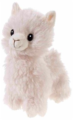 Cover Heunec 324442 - Lama stehend, Farbe: creme, Plüschtier, 20cm