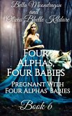 Four Alphas, Four Babies (Pregnant With Four Alphas' Babies, #6) (eBook, ePUB)