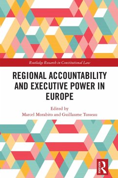 Regional Accountability and Executive Power in Europe (eBook, ePUB)