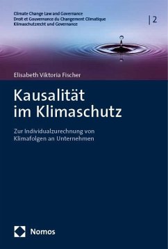 Kausalität im Klimaschutz - Fischer, Elisabeth Viktoria