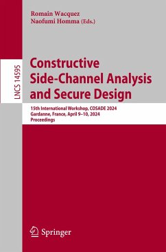 Constructive Side-Channel Analysis and Secure Design - Wacquez, Romain